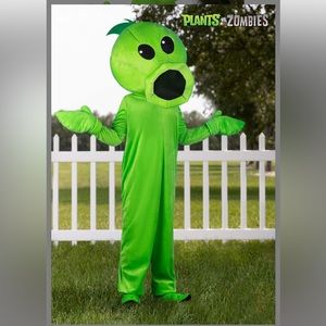 Plants vs. zombies peashooter costume youth size M